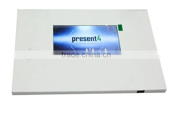 Hot Sale 10 Inch A4 Paper Card Lcd Video Invitation Card for Greeting photo-2