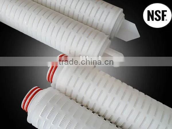 High Flow Beer Filter Equipment Filter Water Filtration Back Washed Beer Alcohol Cartridge Filter Water photo-2