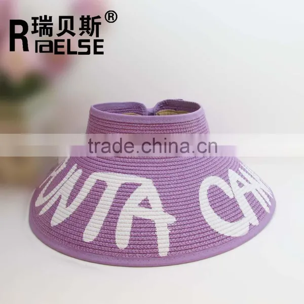Fashion Lady Hat Cheap Visor Hat Fashion Paper Straw Hat