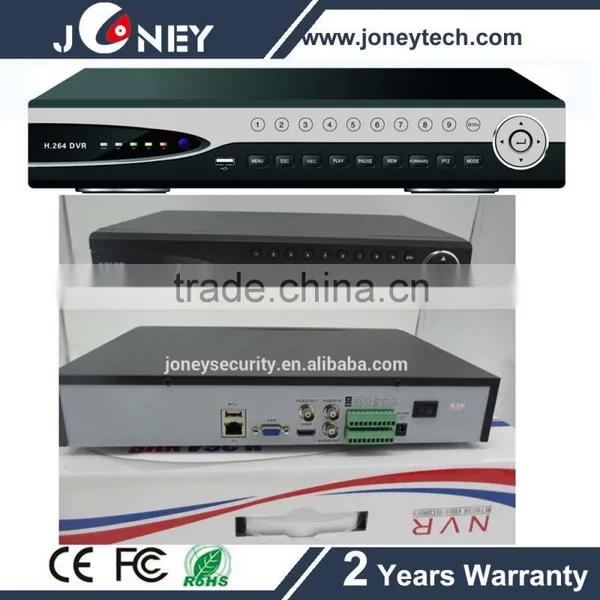 Standalone 32channel NVR 32ch 1U Network Realtime Onvif Nvr Recorder With Plug&Play and Cloud Function photo-3
