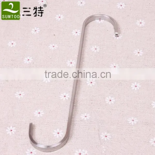 Metal S-shaped Flat Hook for Clothing Shop photo-2