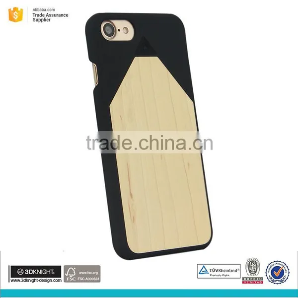 New Launch Engraving Sublimation Cell Phone Case for Iphone 7 Wood Case