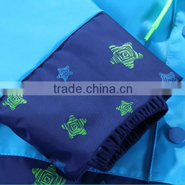 High Quality Environmental Kids EVA Plastic Raincoats photo-5
