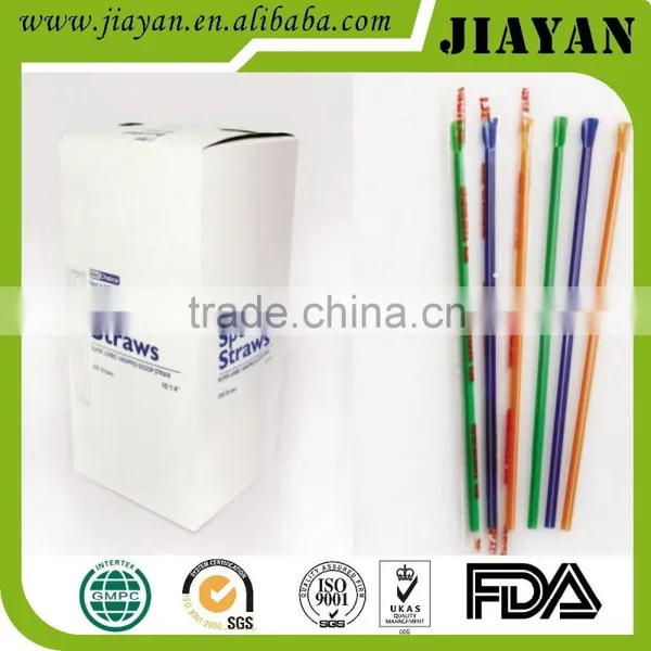 2015 Hot Sale Multifunctional Colorful Spoon Drinking Straws photo-3