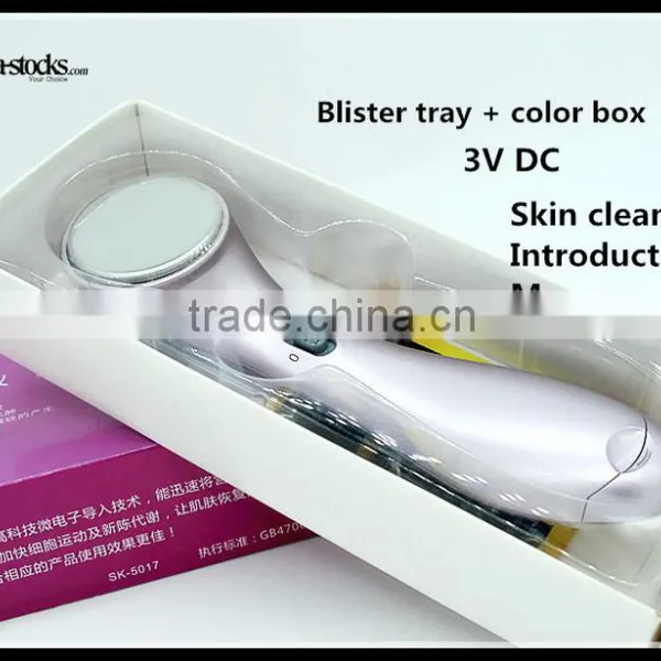 Cheap ULTRASONIC ION FACE MASSAGER SERUM MASSAGER + Nano Hyaluronic Acid 5ml photo-2