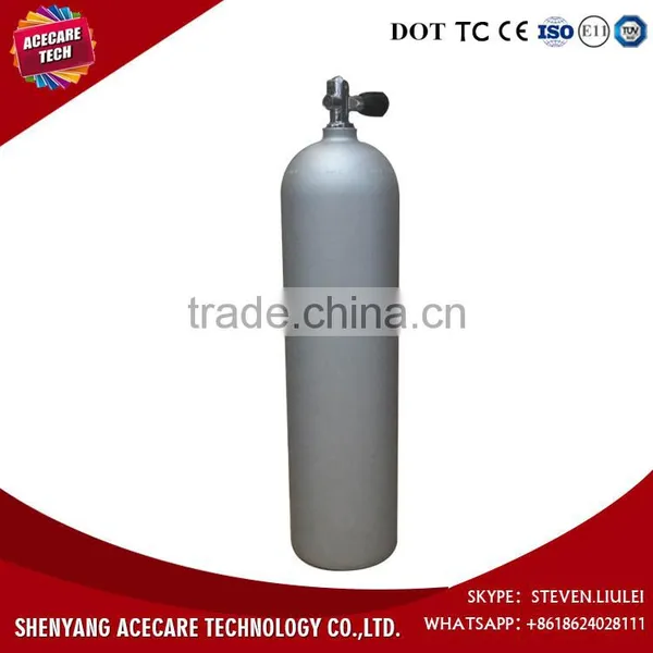 12L-20Mpa/200 Bar High Pressure Aluminum Diving Cylinder/Tank With Diving Valve Scuba Diving Tank photo-6