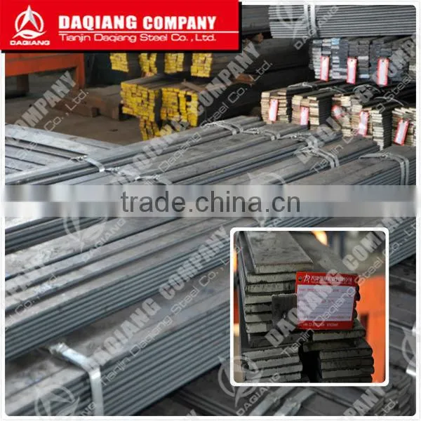 51CrV4 Plain or Grooved Spring Steel Flat Bar photo-2