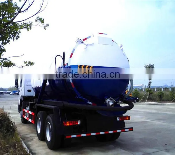 New Condition 20M3 4X2 Sewage Disposal Vehicle With Howo Chassis photo-3