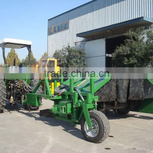 Top Quality New Design Tractor Towed Hydraulic Compost Turner Windrow Turner Windrow Mixer With CE Cetification photo-4