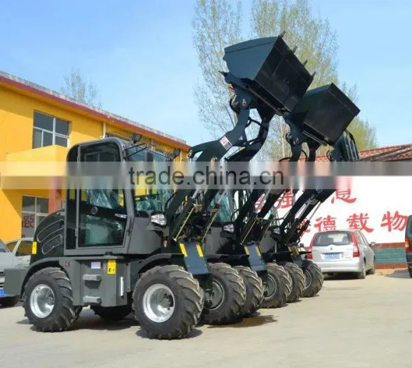 Manufacturer China1000kg Small Wheel Loader With Lowest Price photo-6