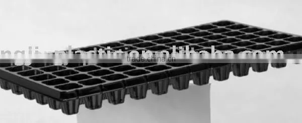 Hot Sell 0.5,0.6,0.7,0.8,0.9,1.0,1.2mm Thick 72cells Plastic PS Seed Planter Tray Vegetable Plug Tray photo-2