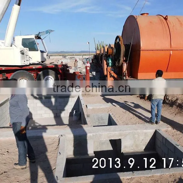 Doing 5/6/8/10T Waste Tire and Plastic Pyrolysis Machine photo-5