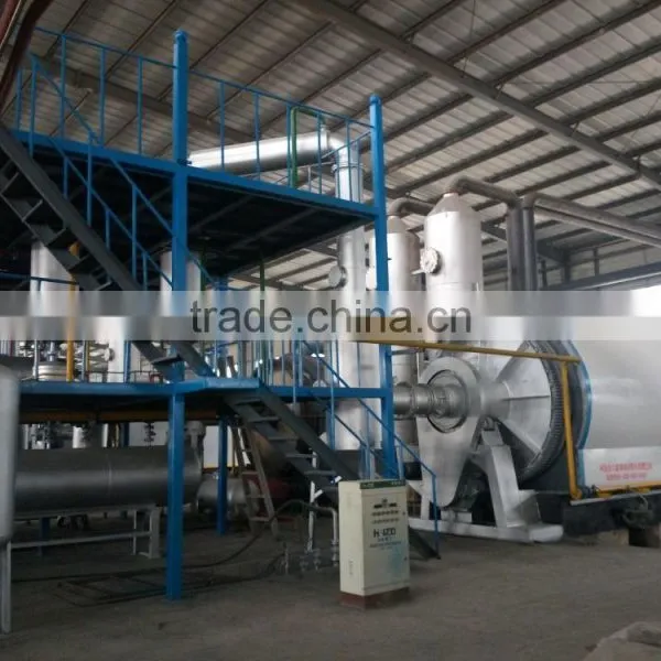 Pyrolysis Plant, Waste Tire Pyrolysis Equipment With Patent photo-2