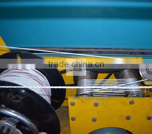 Polypropylene Polyester Making Flax Wrie Rope Twisted Machine photo-6