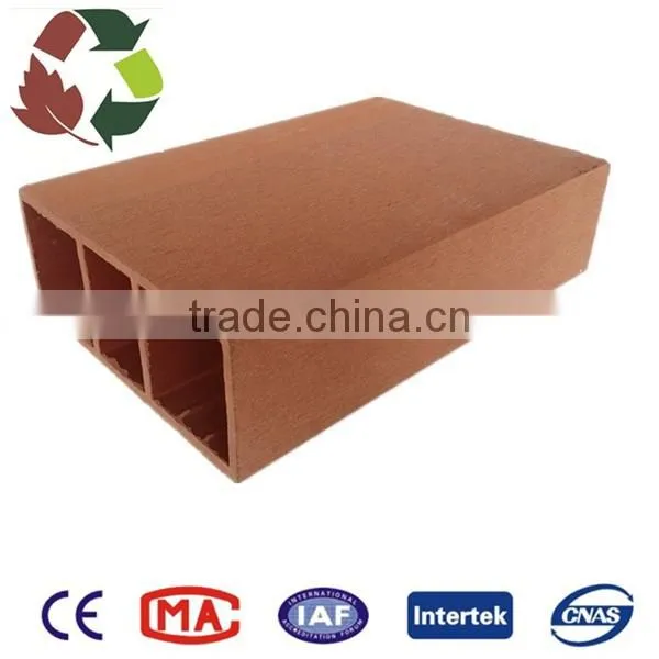 Outdoor Waterproof Wood Plastic Composite Fence / Wpc Plastic Railing photo-2