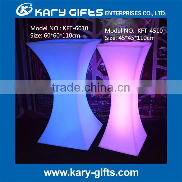 Acrylic Led Cocktail Table Led Light up Tables Wedding Table photo-6