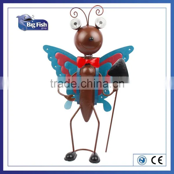 Solar Metal Ants-shaped With Wings Garden Decoration Lights photo-3