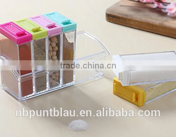 Household Seasoning Box/color Container Mini Plastic Seasoning Container photo-5