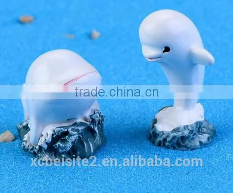 Cy308 Kawaii White Dolphin Decor photo-2