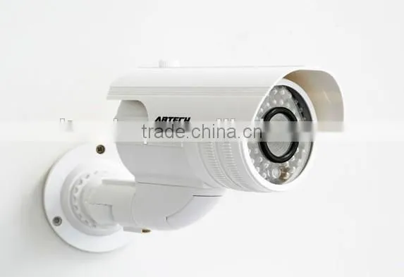 Popular High Quality Realistic Lookin Dummy Speed IR Camera, Waterproof Flashing LED Red Light Wireless Fake Security Camera photo-2
