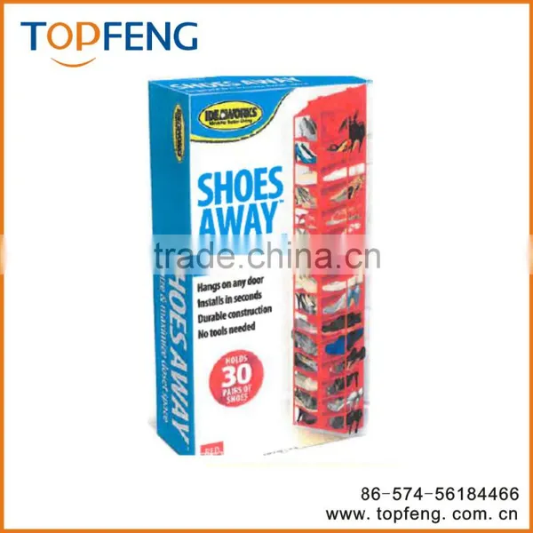 Shoes Organizer/shoes Away/fabric Shoe Organizer/30 Pocket Hanging Shoe Organizer photo-3