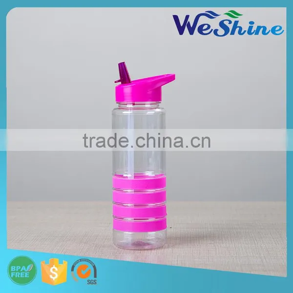 Hot Sale 4rings Bling Plastic Tritan Water Bottle,bpa-free