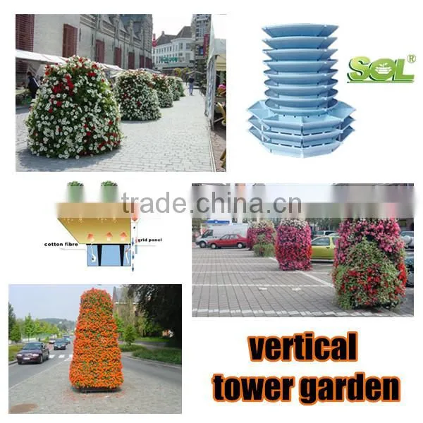Flowerpot Outdoor Vertical Garden Modules Flower Towers Landscape photo-3