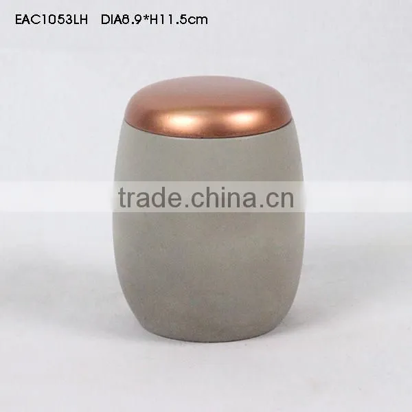 Wholes Scente Canles Concrete Birthday Gift Candle Jar photo-4