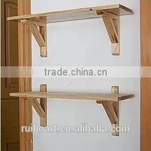 High Quality Pine Wood Wall Shelf photo-3
