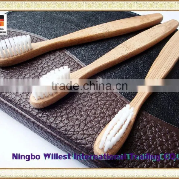 Pure Natural Green Bamboo Soft Nylon Brush Adults Teenage Children Oral Sanitary Ware photo-4