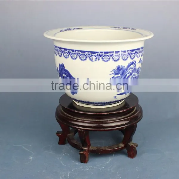Different Size Modern Bonsai Pots Set photo-2