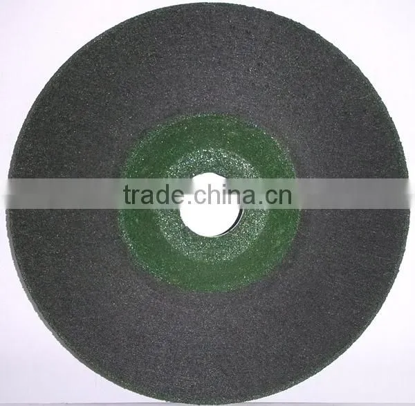 4" 100x3x16mm Green Deprssed Center Grinding Wheel for Stainless Steel photo-2