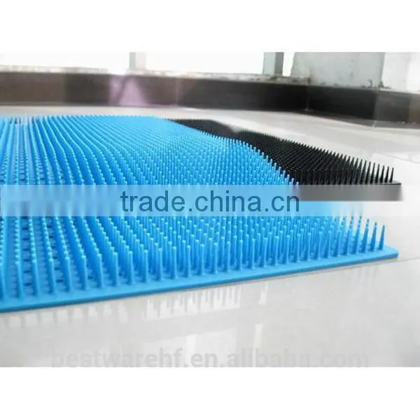 Large Size Medical Silicone Rolling Pin Mat for Surgical Sterilization Tray