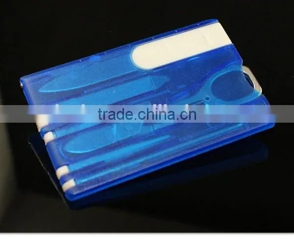 Promotional Gift Multifunction Tools Card , Credit Card Tool Set 7 in 1 photo-2