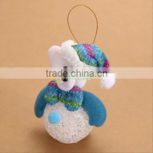 Cheap Snowman Santa Claus Ornaments Christmas Tree Decor LED Light Festival Decor photo-5