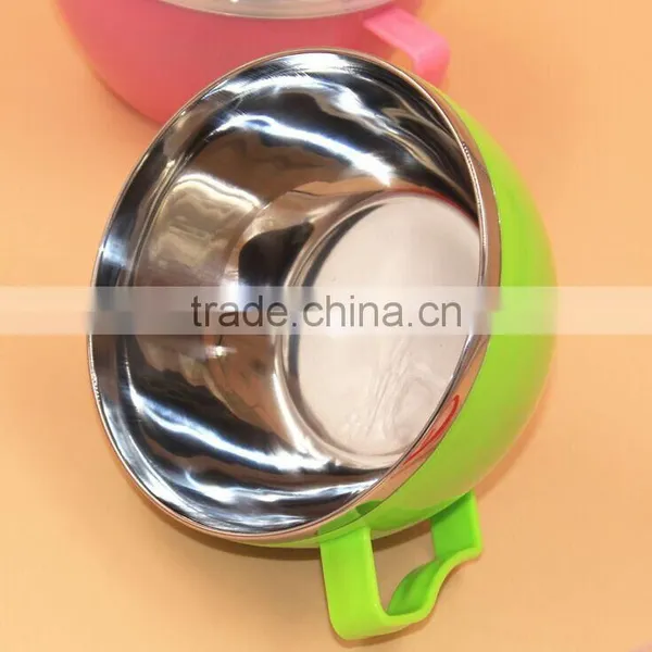 Personalized Heat Proof Handle Large Antique Metal Stainless Steel Mixing Bowl photo-6