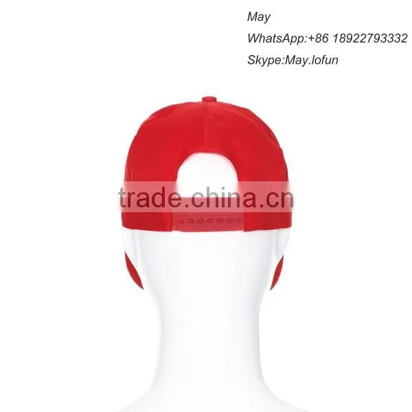 Unique 100% Polyester Light Blue Baseball Cap photo-5