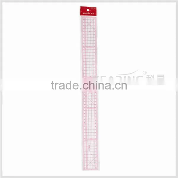 Kearing High Quality Metric Fashion Design Rulers 50m Length 1.2 mm Thickness Flexible Plastic Pattern Making Ruler # 8003 photo-2