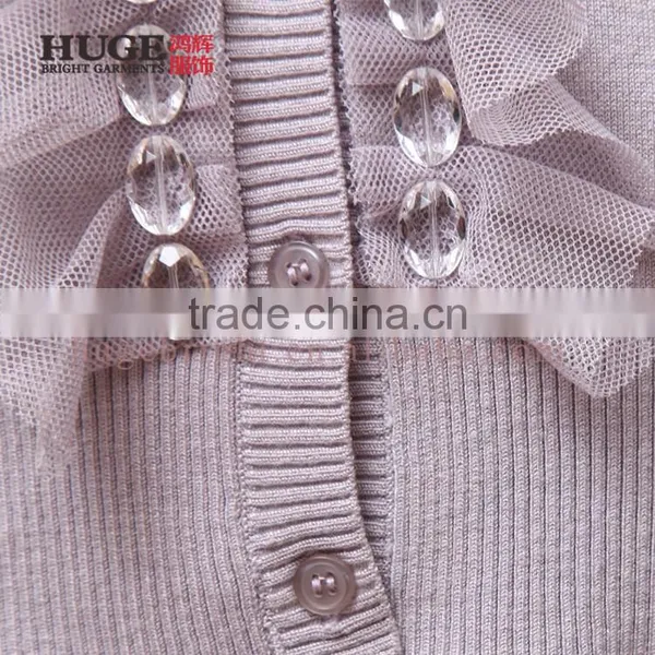 Casual Wearing Long Sleeve Beautiful Cardigan Sweaters photo-4