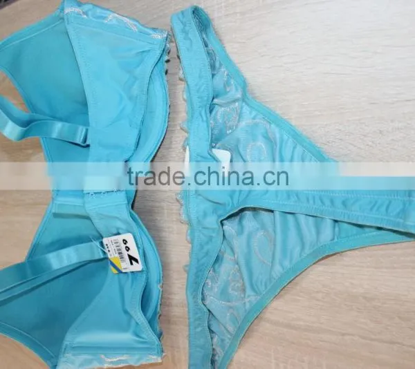 GZY Garment Stock Sexy Women Underwear Manufactur New Bra Panty Photo photo-5