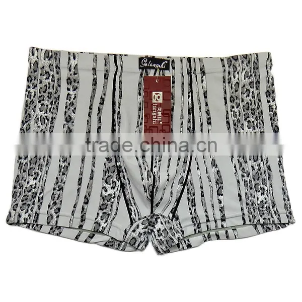 Men Shorts Pants Men's Bamboo Fabric Boxers Stock Cheap Men Underwear photo-2