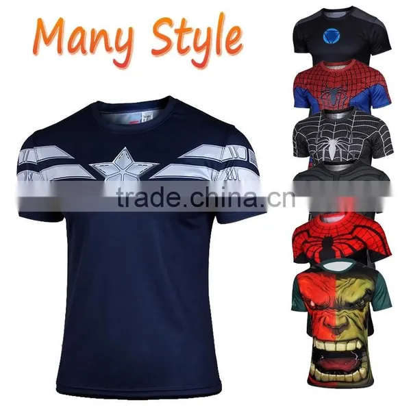 MANY STYLE OF SUBLIMATED PRINTING T-SHIRT, 100% POLYESTER photo-2