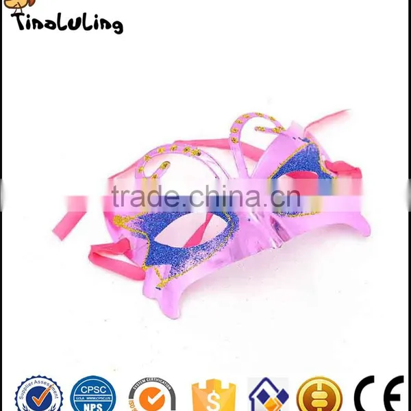 Colorful Masquerade Sexy Fox Eye Mask With Butterfly photo-3