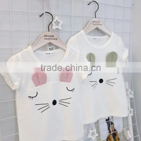 2017 New Design Shirts Kids Cartoon Cotton t Shirt Halloween Cosplay Child Costume photo-2