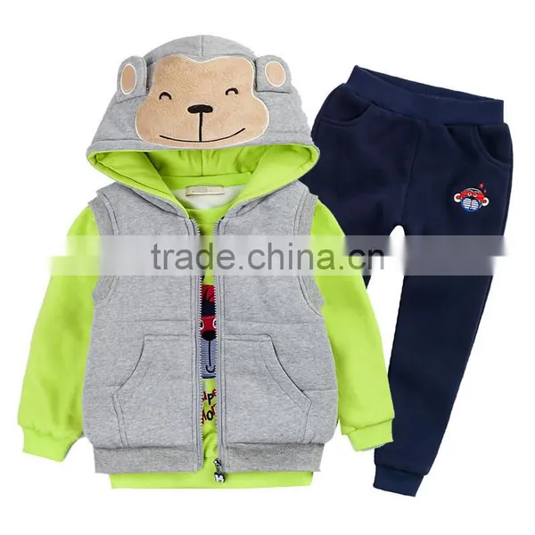 Customize Kids Wear Set Fashion Design Children Clothing Kids Winter Clothes Casual Children Boys Clothes Sets photo-5