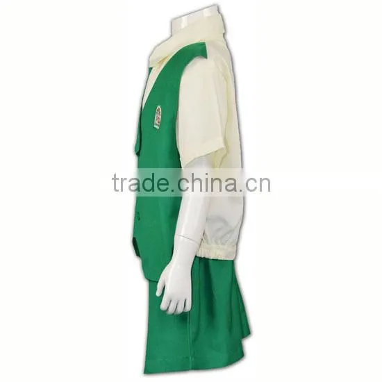 BSCI Garment Industry New Design Short Sleeve Kindergarten Dress photo-4