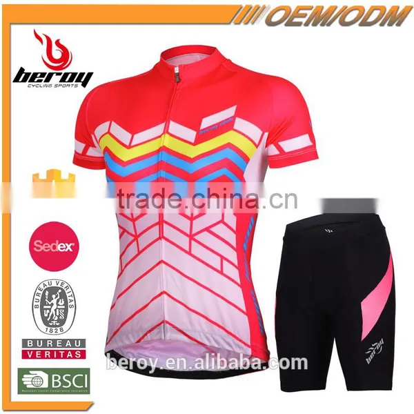 BEROY Woman Cycling Clothing Summer 2016,downhill Bike Rides Suit Short Sleeve photo-2