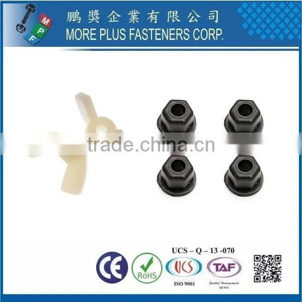 Taiwan Stainless Steel PC N66 Natural Black Nylon Plastic Nylon Plastic Nut Nylon Lock Flange Nut photo-6
