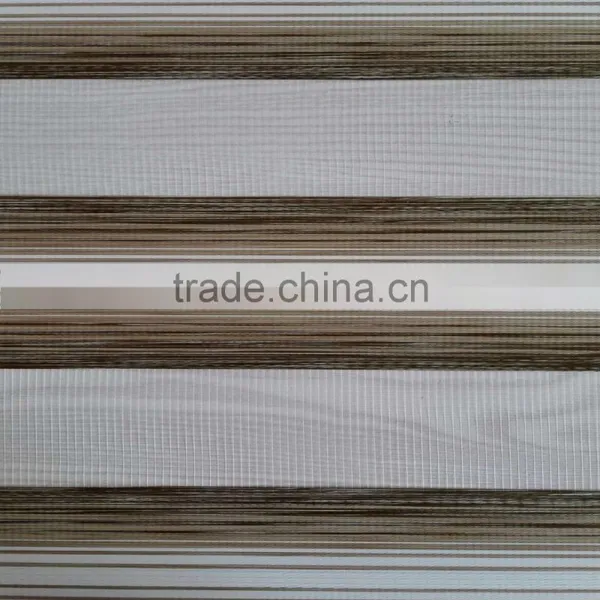 Wholesale Day and Night Zebra Blinds Sheer Blackout Curtai Fabric for Hotel Windows
