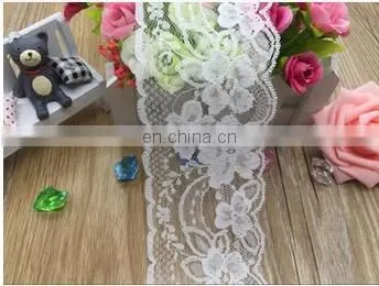7.5CM WIDE WHITE LACE TRIMEXQUISITE VINTAGE GAUZE EMBROIDERY LACE DECORATION GARMENT ACCESSORIES 1YARD/LOT photo-5